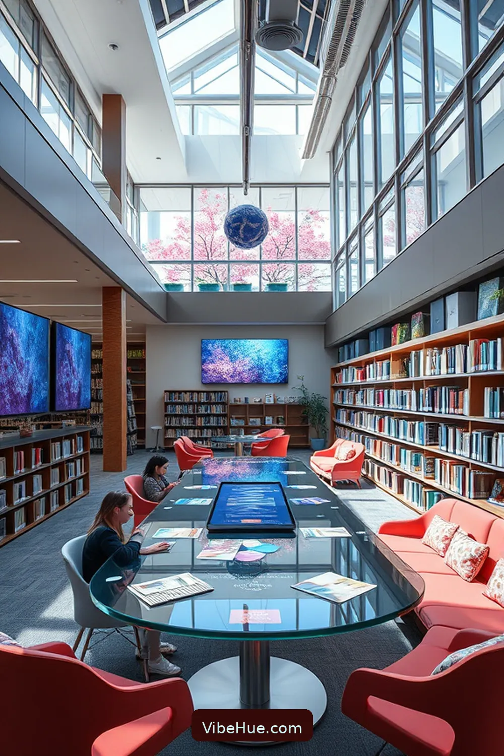 16 Ways to Create a Contemporary Spring Library Style 13 Integrate Technology Thoughtfully for 16 Ways to Create a Contemporary Spring Library Style