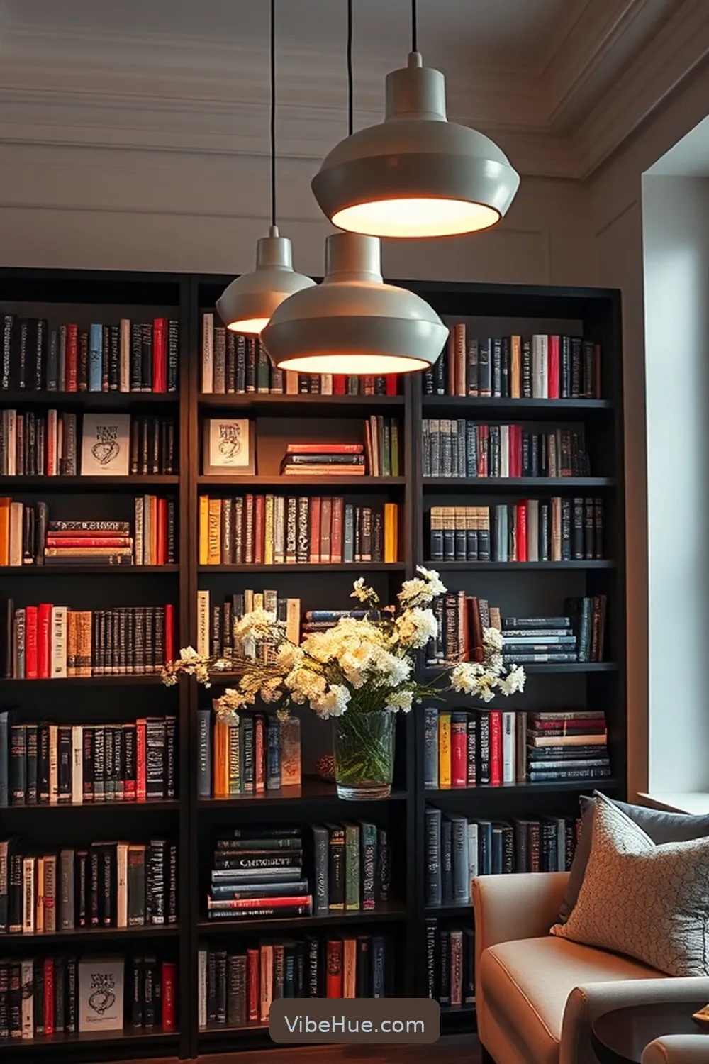 16 Ways to Create a Contemporary Spring Library Style 10 Use Statement Lighting Fixtures for 16 Ways to Create a Contemporary Spring Library Style