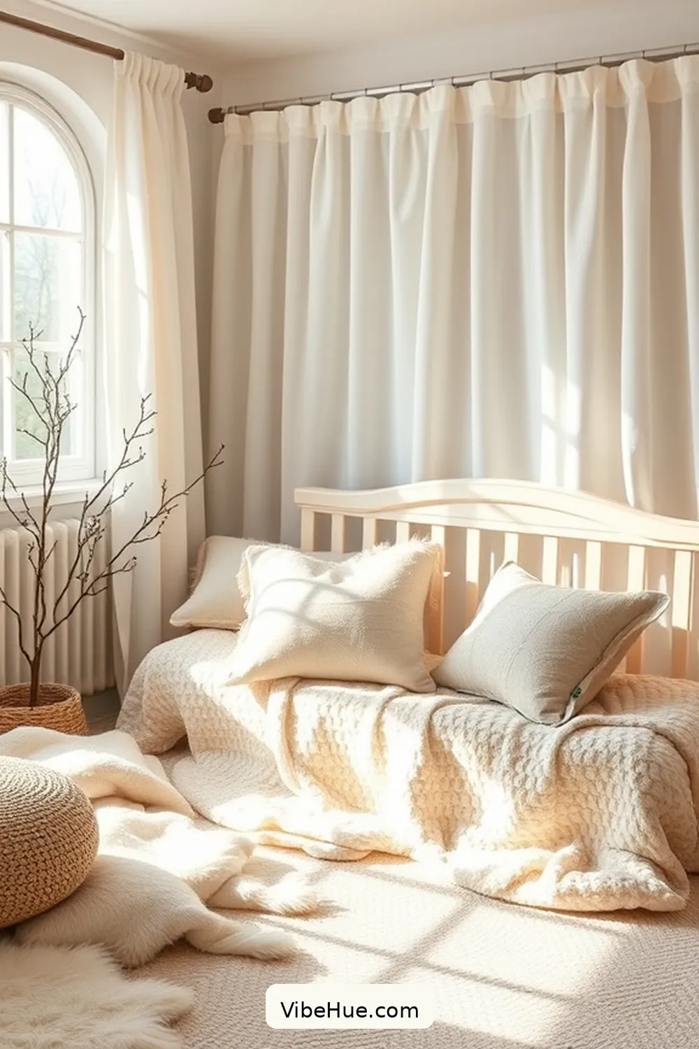 17 Chic Contemporary Style Ideas for a Winter Nursery 12 Use Soft, Natural Fabrics for 17 Chic Contemporary Style Ideas for a Winter Nursery