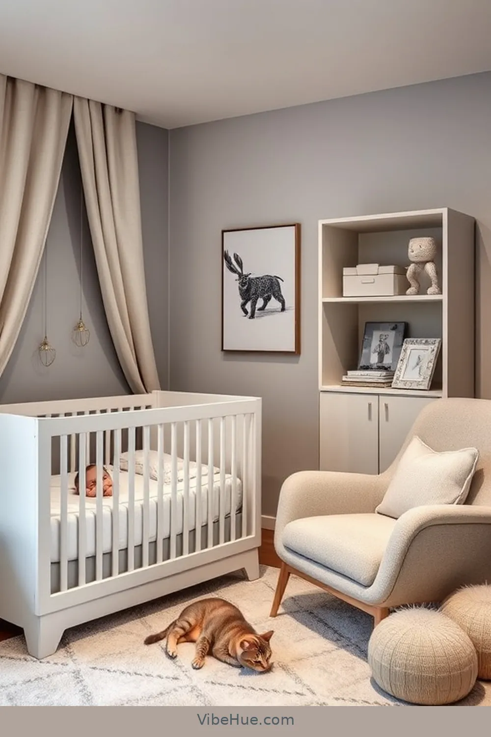 17 Chic Contemporary Style Ideas for a Winter Nursery 9 Utilize Multi-Functional Furniture for 17 Chic Contemporary Style Ideas for a Winter Nursery