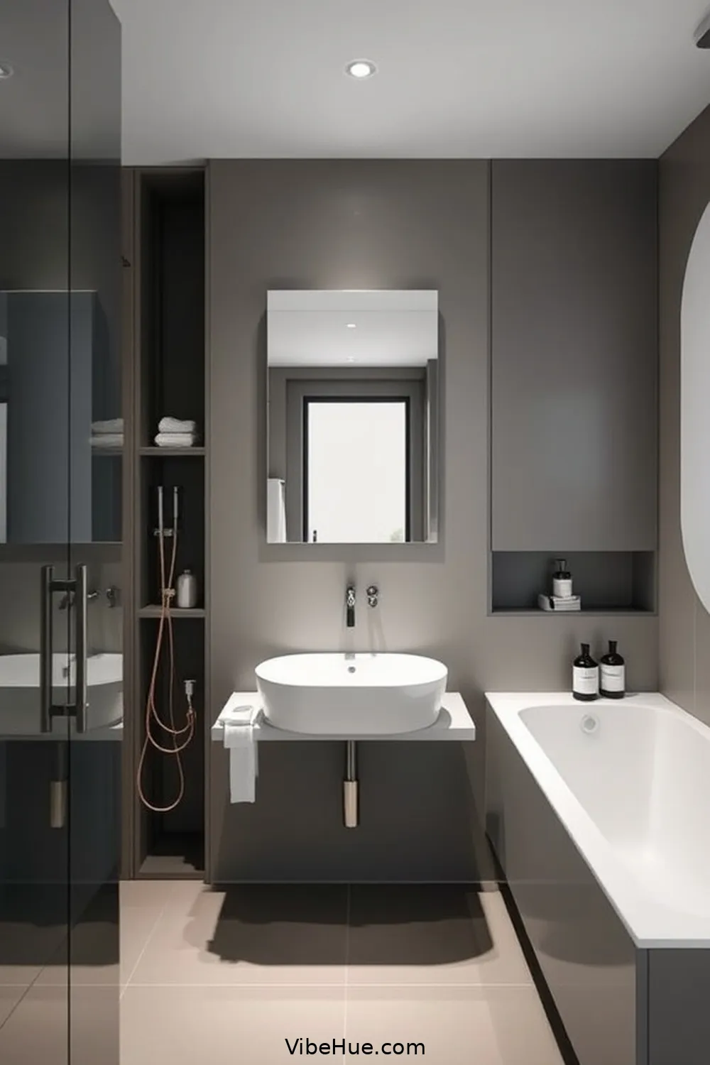 17 Essential Features for Year-Round Minimalist Bathroom Style 7 Concealed Plumbing for 17 Essential Features for Year-Round Minimalist Bathroom Style