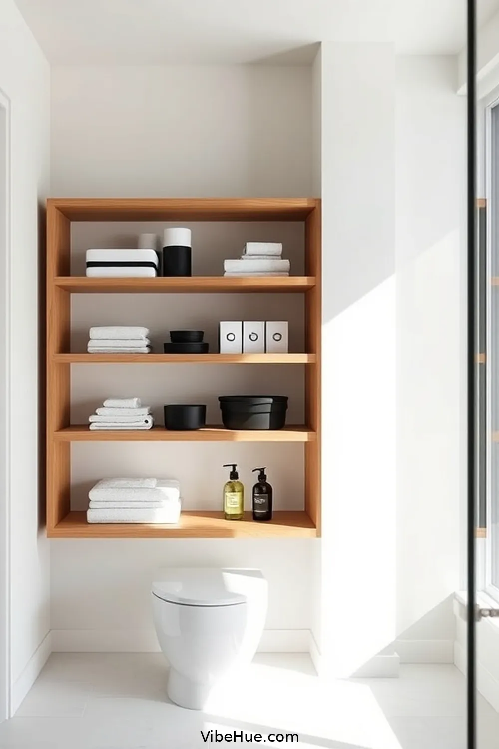 17 Essential Features for Year-Round Minimalist Bathroom Style 5 Minimalist Storage Solutions for 17 Essential Features for Year-Round Minimalist Bathroom Style