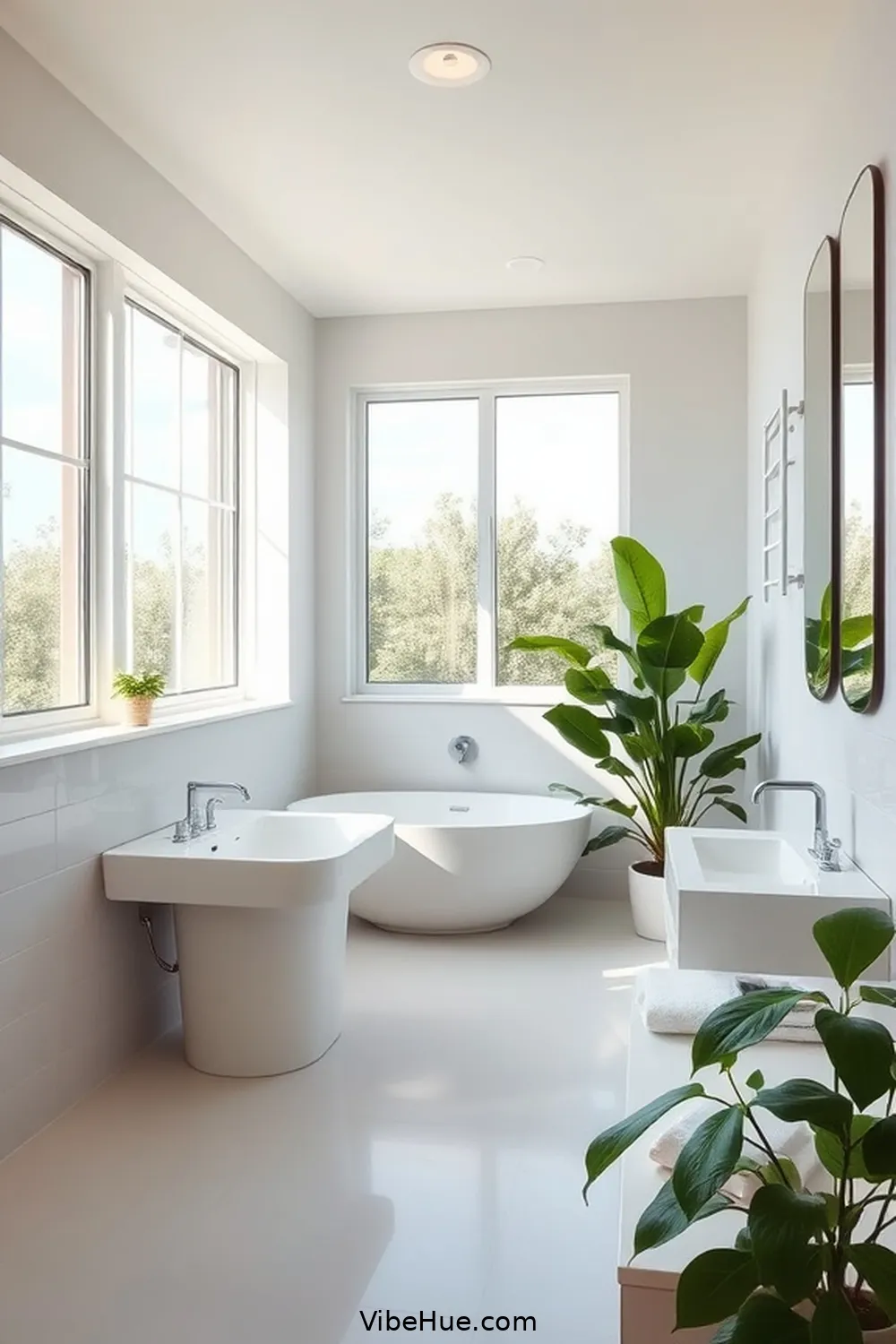 17 Essential Features for Year-Round Minimalist Bathroom Style 8 Natural Light Maximization for 17 Essential Features for Year-Round Minimalist Bathroom Style