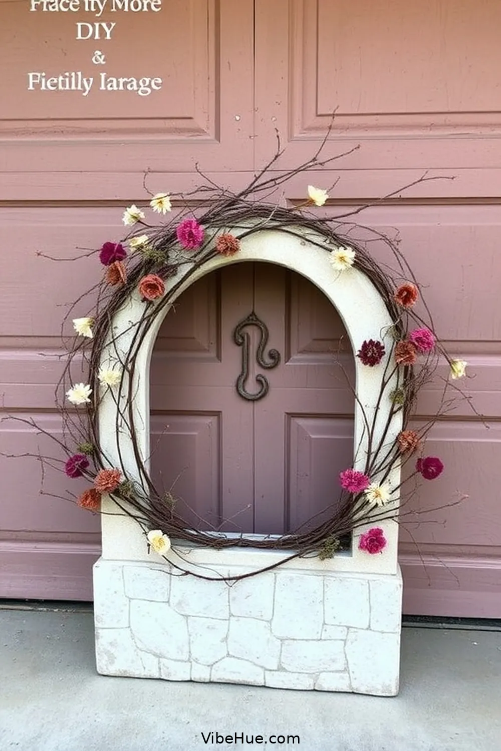 17 Rustic Decor Ideas for a Holiday Garage 7 DIY Holiday Wreaths With Tombstone Fragility for 17 Rustic Decor Ideas for a Holiday Garage
