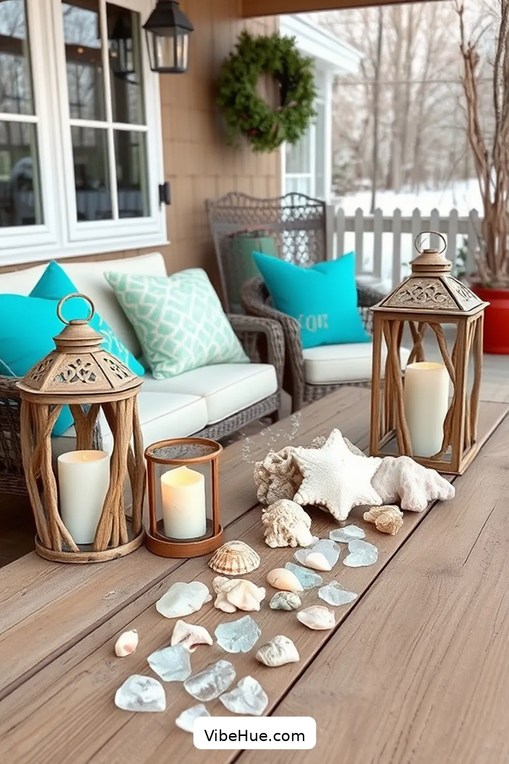 17 Tips for a Coastal Style Winter Outdoor Patio 6 Adorn With Beach-Inspired Decor for 17 Tips for a Coastal Style Winter Outdoor Patio