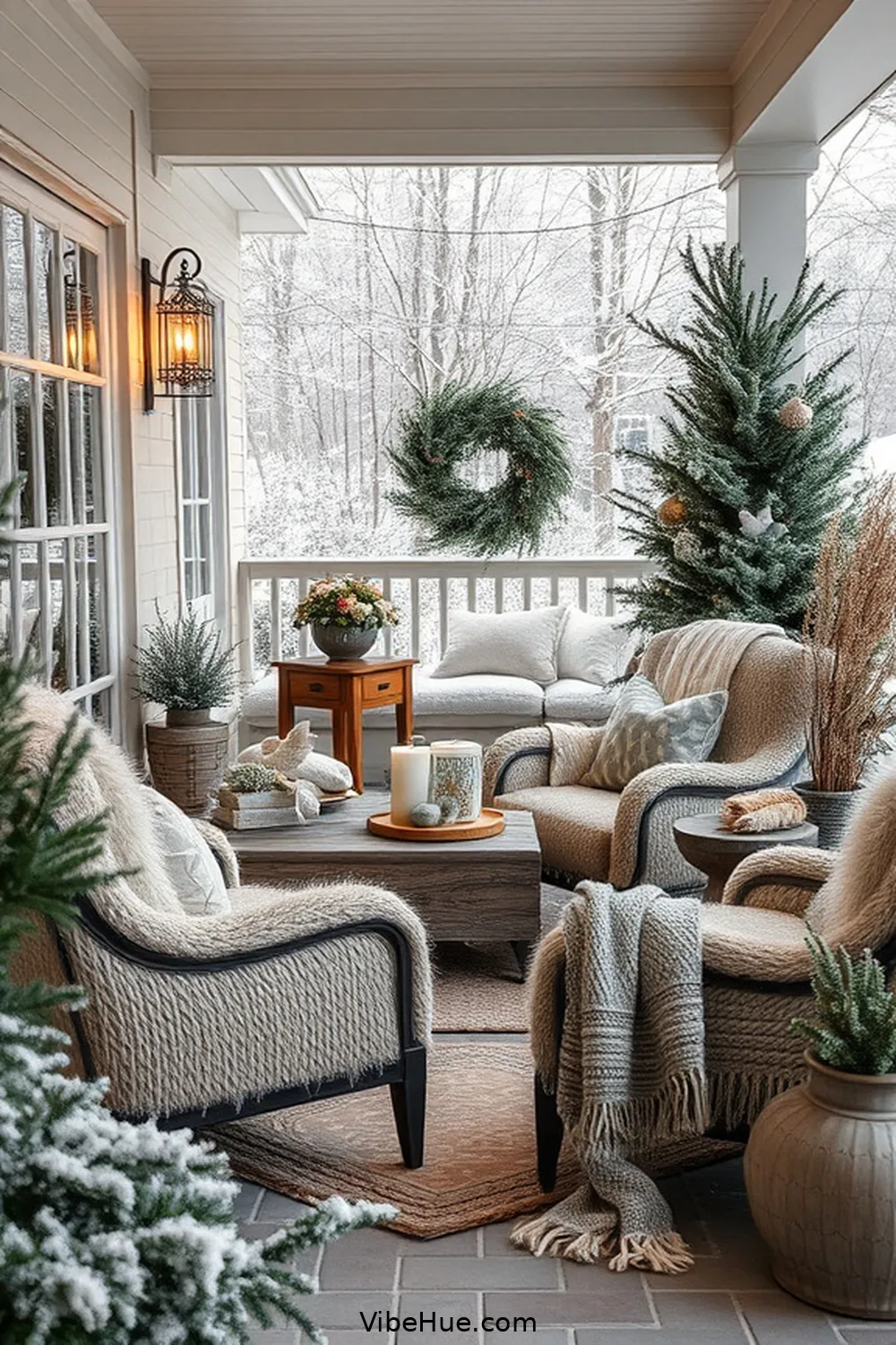 17 Tips for a Coastal Style Winter Outdoor Patio 7 Include Cozy Seating Options for 17 Tips for a Coastal Style Winter Outdoor Patio
