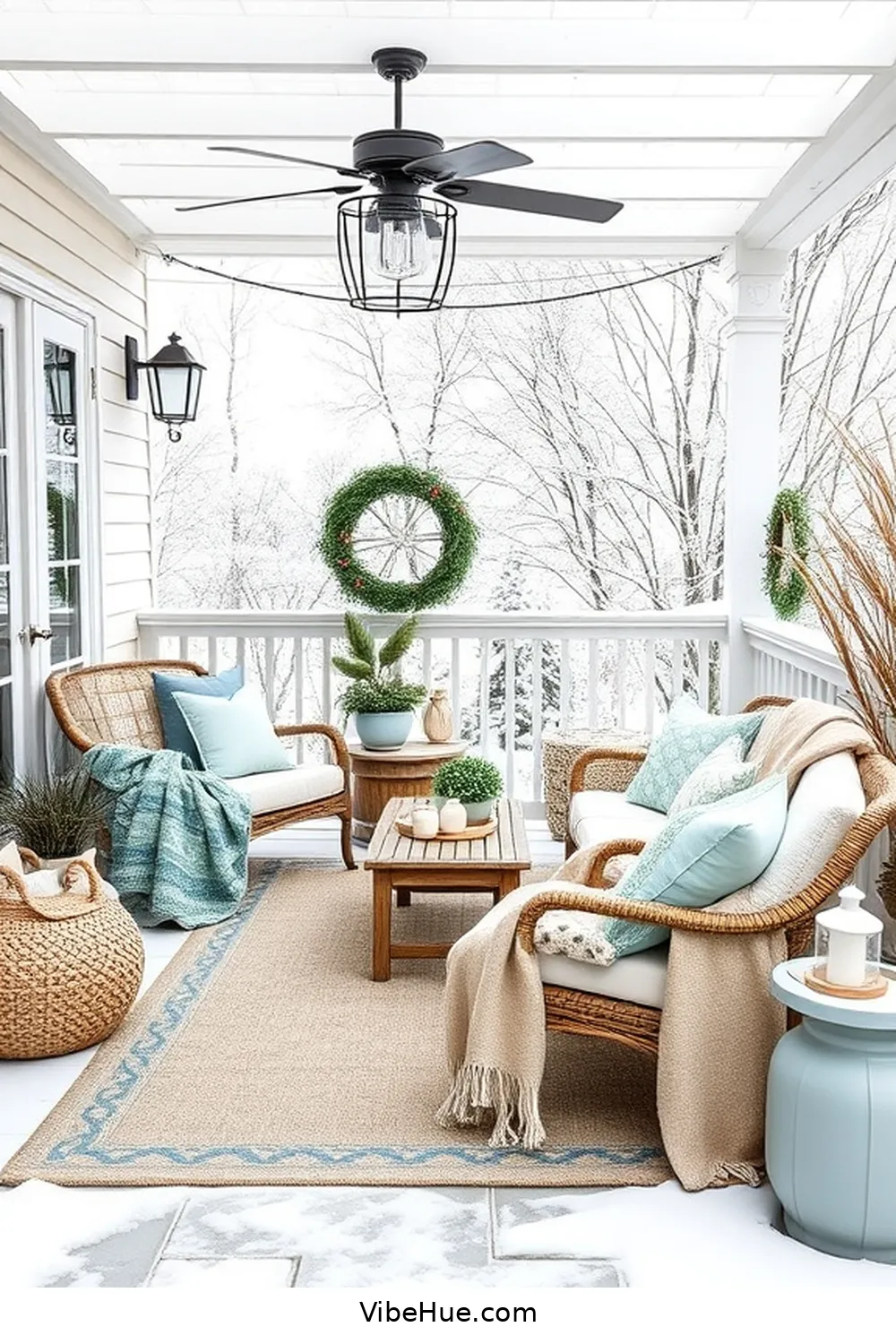 17 Tips for a Coastal Style Winter Outdoor Patio 2 Incorporate Coastal Colors for 17 Tips for a Coastal Style Winter Outdoor Patio