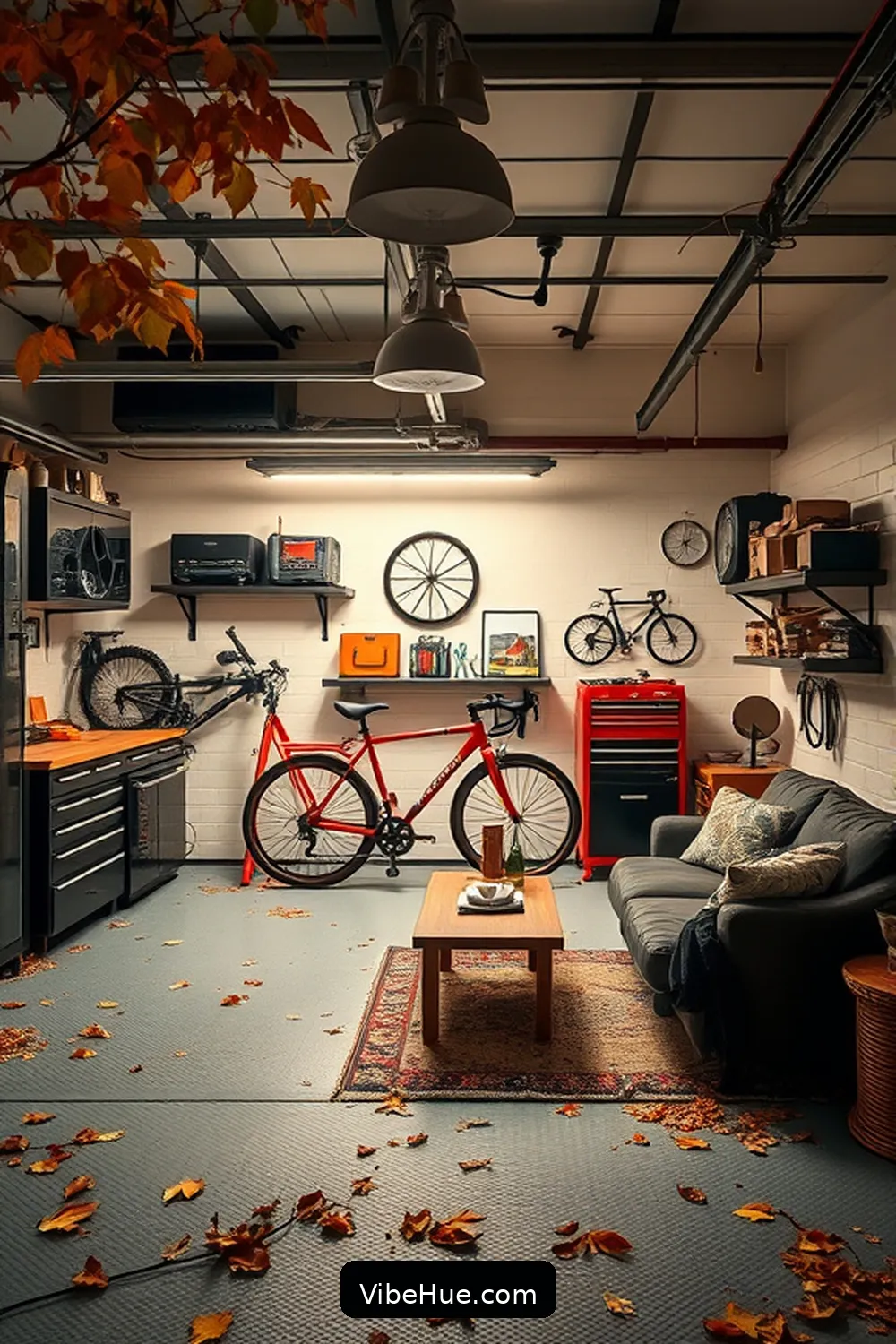 Create Zones for Different Activities for 17 Tips for a Minimalist Style Garage Makeover This Fall