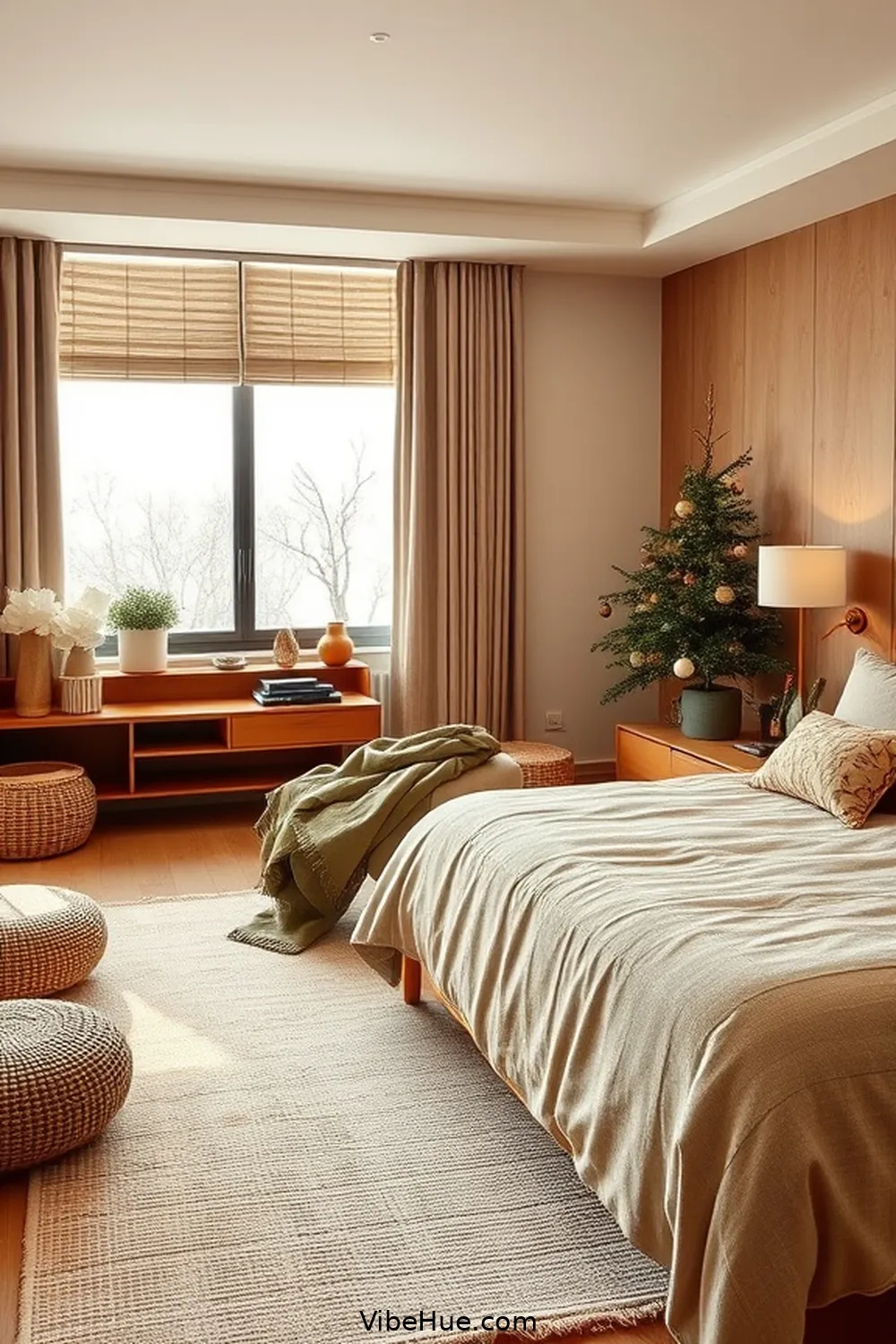 Utilize Multi-Functional Furniture for 17 Tips for a Minimalist Style Holiday Bedroom Makeover