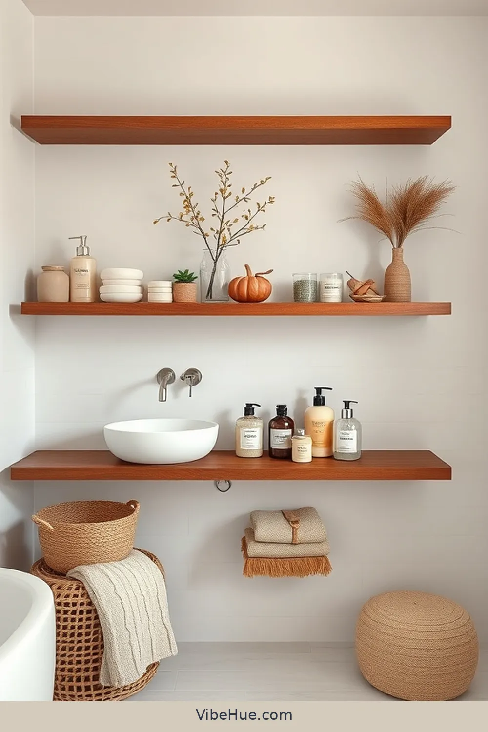 17 Ways to Achieve Minimalist Fall Bathroom Style 14 Create Functional Storage Solutions for 17 Ways to Achieve Minimalist Fall Bathroom Style