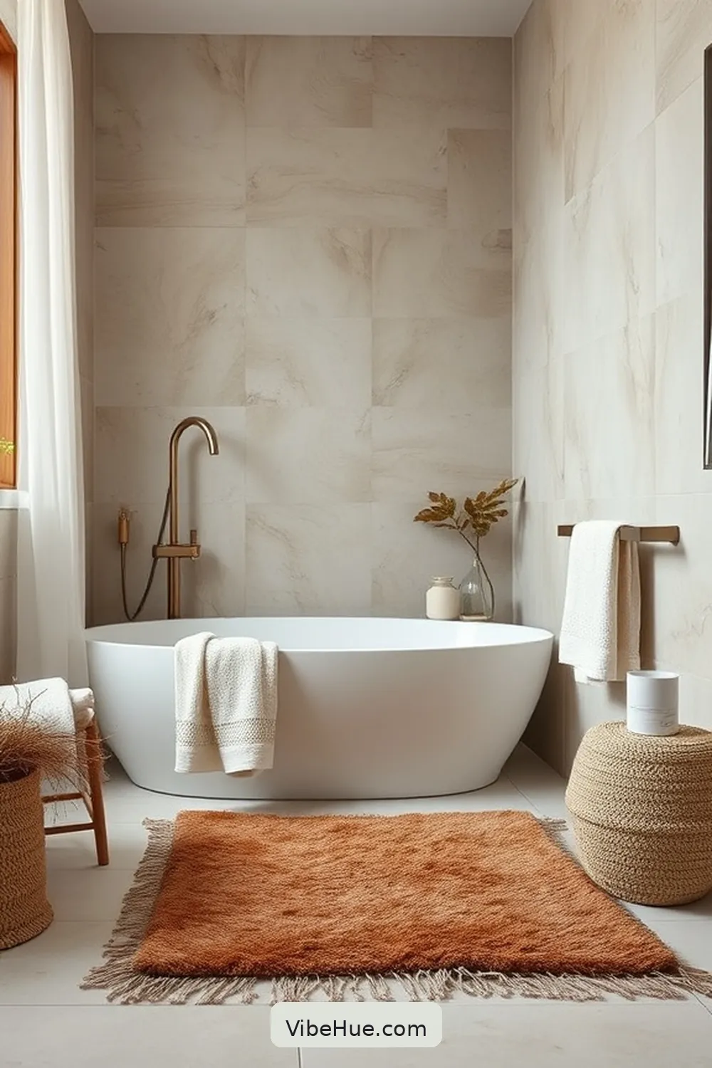 17 Ways to Achieve Minimalist Fall Bathroom Style 12 Invest in Quality Textiles for 17 Ways to Achieve Minimalist Fall Bathroom Style
