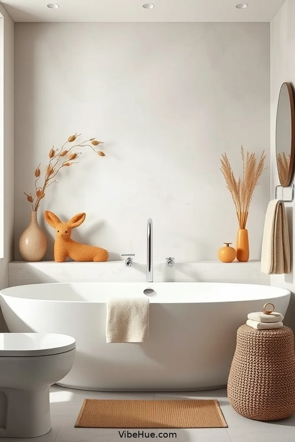 17 Ways to Achieve Minimalist Fall Bathroom Style 16 Limit Accessories to a Few Key Pieces for 17 Ways to Achieve Minimalist Fall Bathroom Style