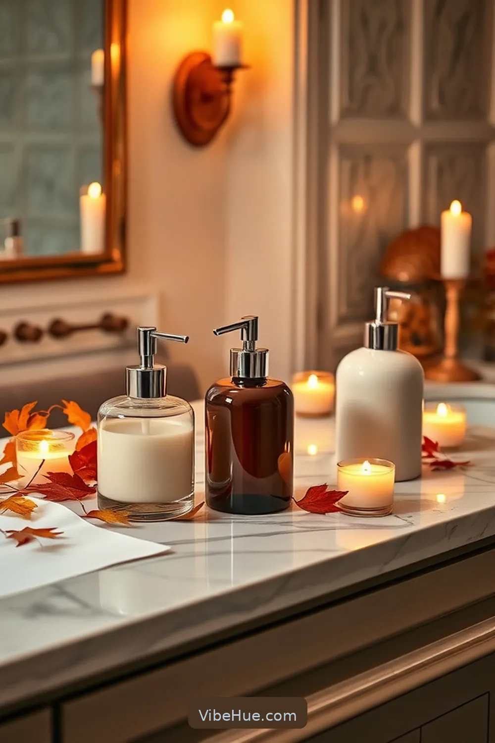 17 Ways to Achieve Minimalist Fall Bathroom Style 4 Simplify Your Soap Dispensers for 17 Ways to Achieve Minimalist Fall Bathroom Style