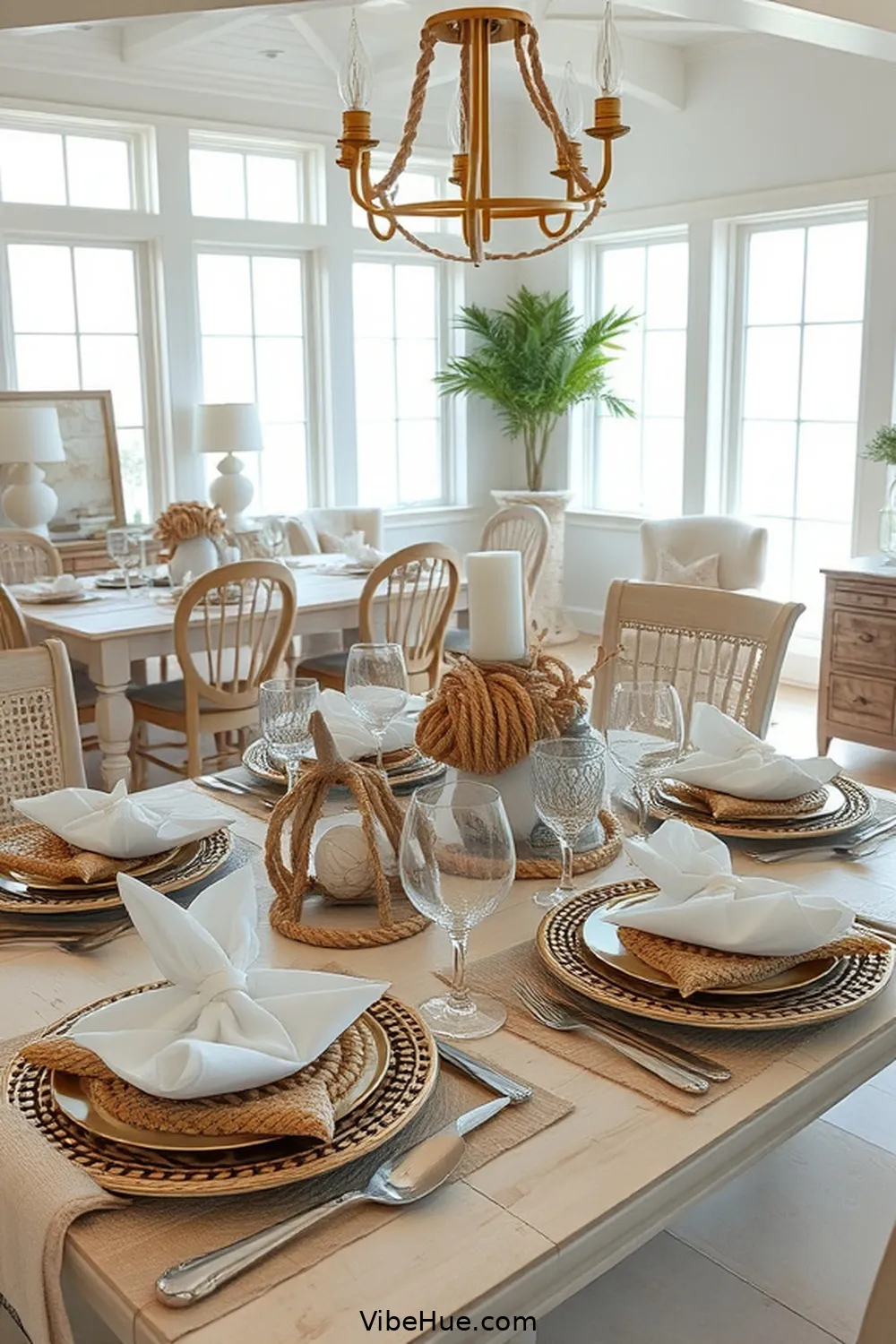17 Ways to Create a Coastal Style Summer Dining Room 5 Bring in Nautical Accents for 17 Ways to Create a Coastal Style Summer Dining Room