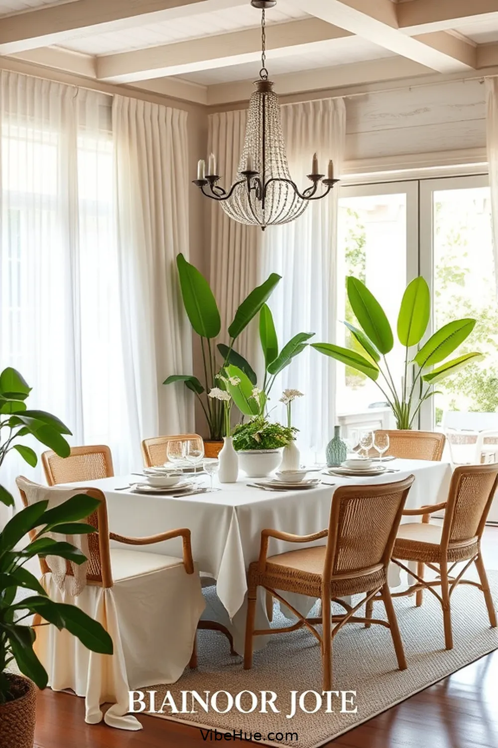 17 Ways to Create a Coastal Style Summer Dining Room 17 Create an Outdoor-Indoor Flow for 17 Ways to Create a Coastal Style Summer Dining Room