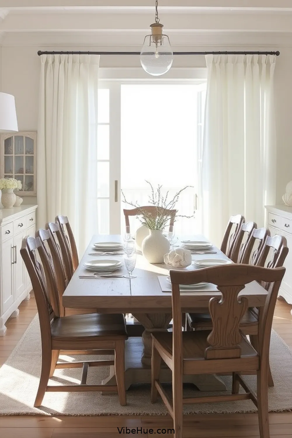 17 Ways to Create a Coastal Style Summer Dining Room 13 Select Weathered or Driftwood Furniture for 17 Ways to Create a Coastal Style Summer Dining Room