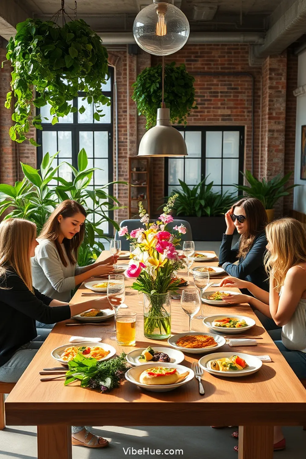 17 Ways to Infuse Spring Into Your Industrial Style Dining Room 18 Host Seasonal Gatherings With Fresh Themes for 17 Ways to Infuse Spring Into Your Industrial Style Dining Room