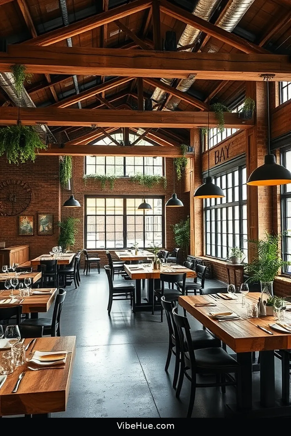 17 Ways to Infuse Spring Into Your Industrial Style Dining Room 8 Utilize Natural Wood Elements for 17 Ways to Infuse Spring Into Your Industrial Style Dining Room