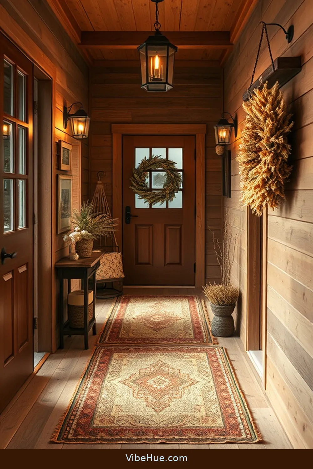 18 Cozy Ideas for a Rustic Winter Hallway Style 13 Choose Cozy Greeting Mats for 18 Cozy Ideas for a Rustic Winter Hallway Style