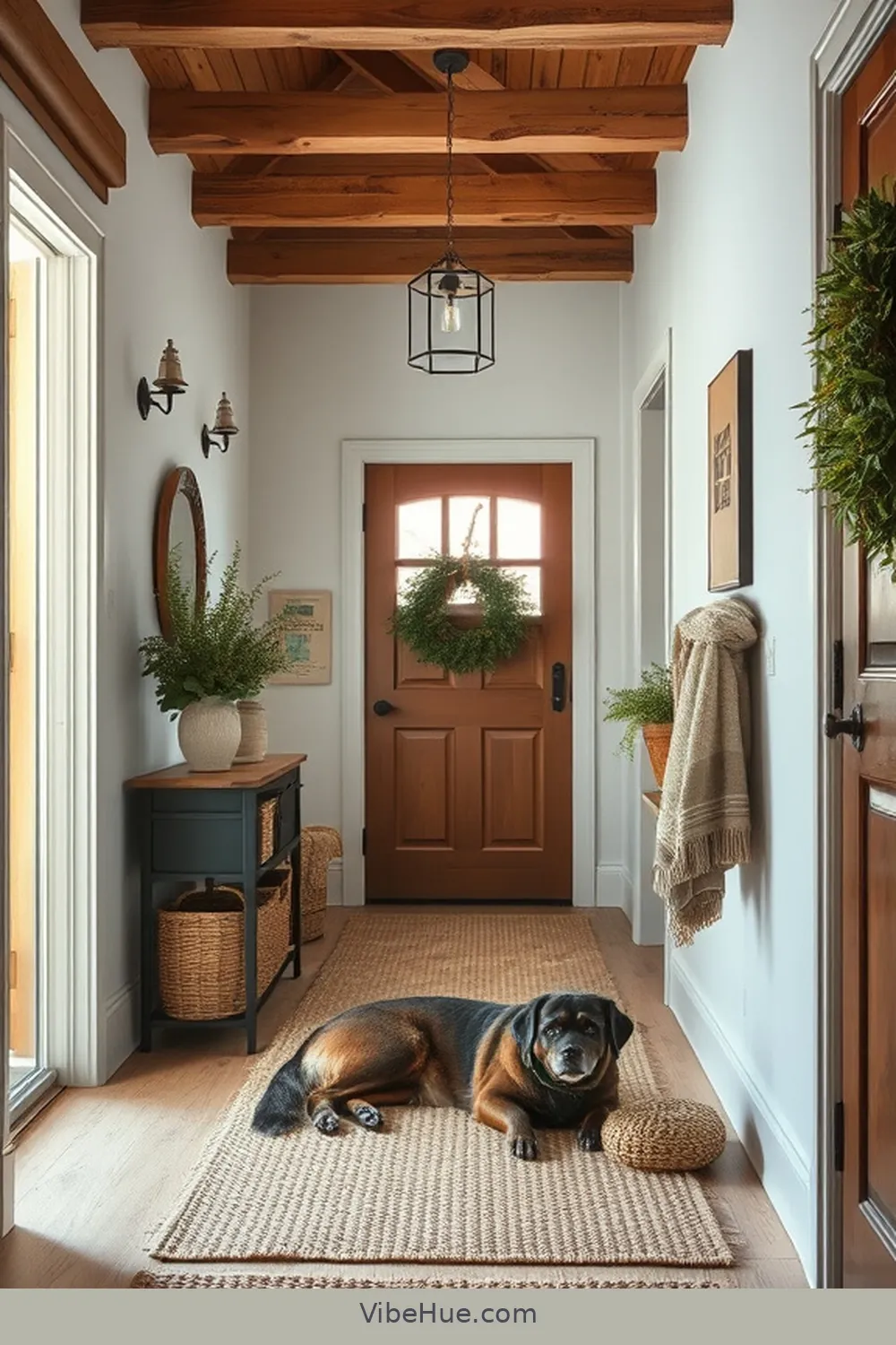 18 Cozy Ideas for a Rustic Winter Hallway Style 4 Utilize Earthy Color Schemes for 18 Cozy Ideas for a Rustic Winter Hallway Style