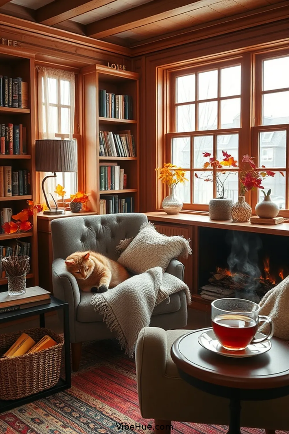 18 Essential Elements for a Scandinavian Style Fall Library 18 Create a Reading Routine for 18 Essential Elements for a Scandinavian Style Fall Library