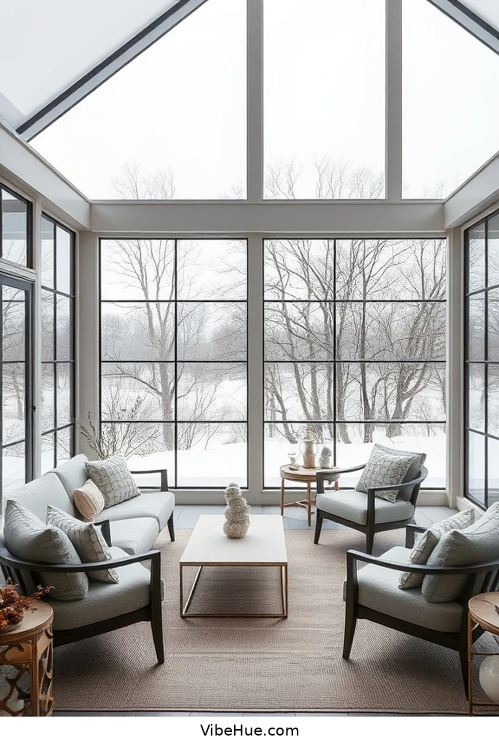18 Minimalist Ideas for Your Winter Outdoor Patio Style 19 Capture the View With Large Grids for 18 Minimalist Ideas for Your Winter Outdoor Patio Style