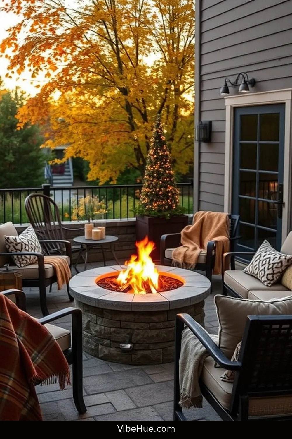 18 Must-Have Elements for a Contemporary Style Fall Outdoor Patio 2 Cozy Fire Pit for 18 Must-Have Elements for a Contemporary Style Fall Outdoor Patio