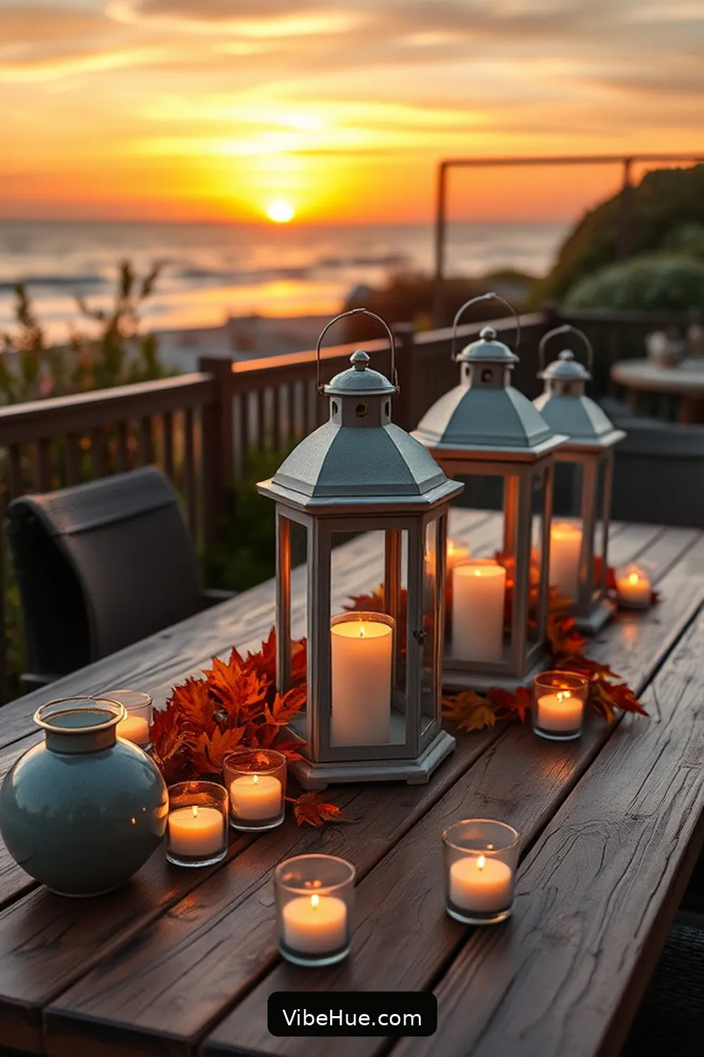 18 Ways to Achieve Coastal Style for Your Fall Outdoor Patio 14 Feature Beach-Inspired Lanterns for 18 Ways to Achieve Coastal Style for Your Fall Outdoor Patio