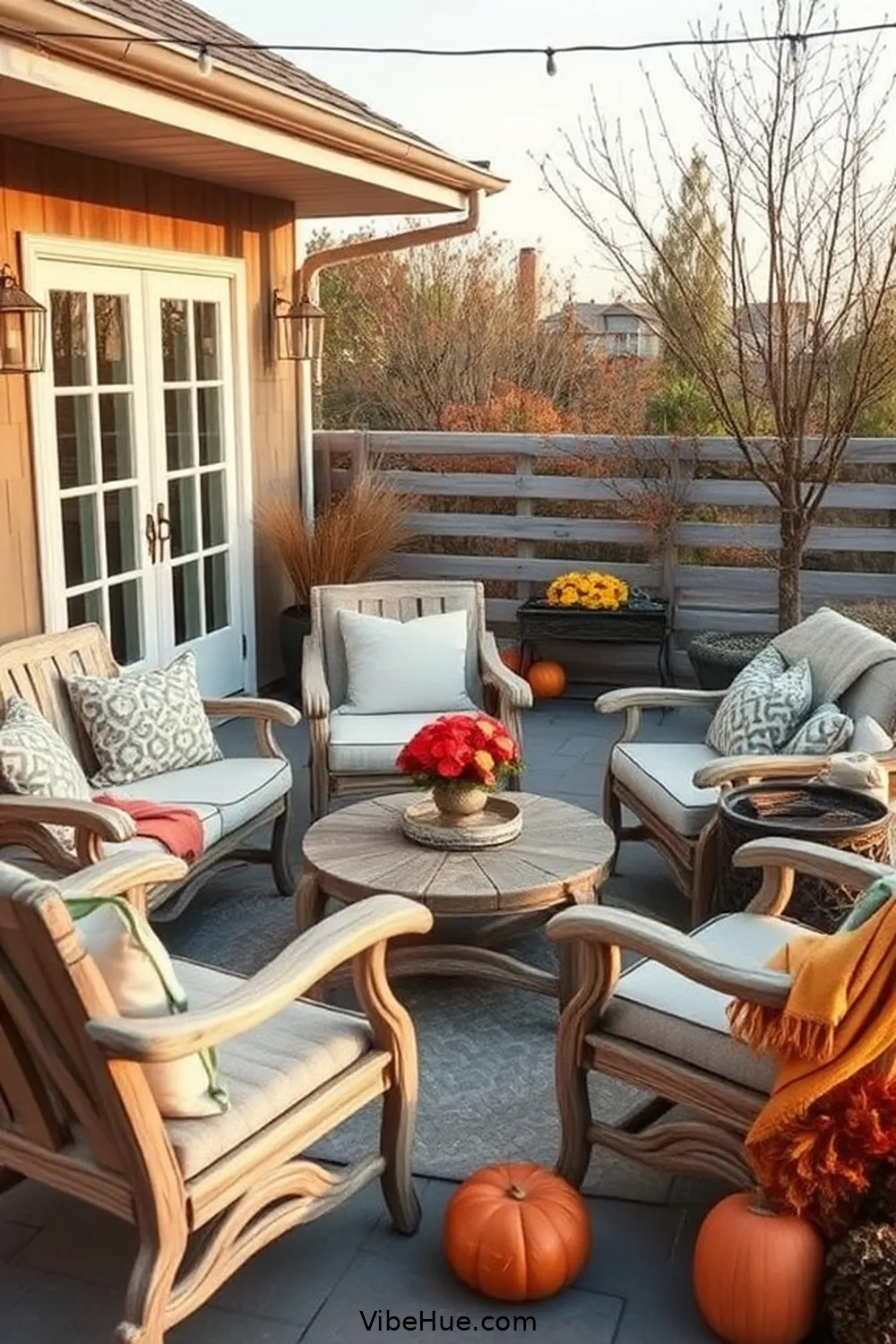 18 Ways to Achieve Coastal Style for Your Fall Outdoor Patio 6 Opt for Driftwood Furniture for 18 Ways to Achieve Coastal Style for Your Fall Outdoor Patio