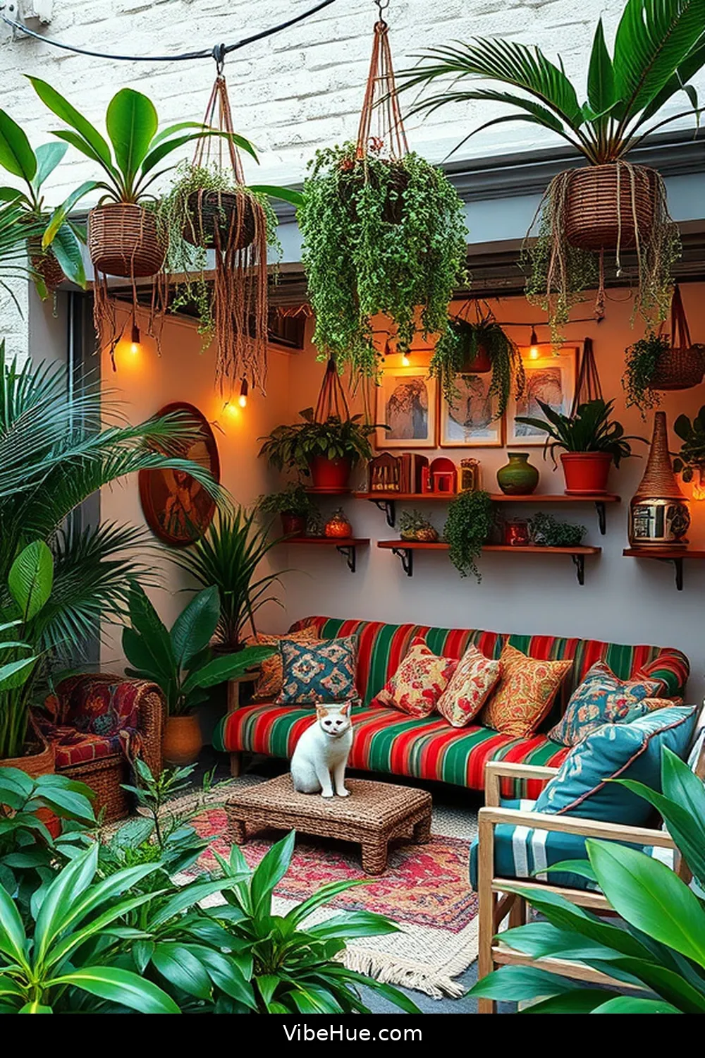 18 Ways to Create a Bohemian Style Summer Garage 19 Set Up an Outdoor Connection for 18 Ways to Create a Bohemian Style Summer Garage