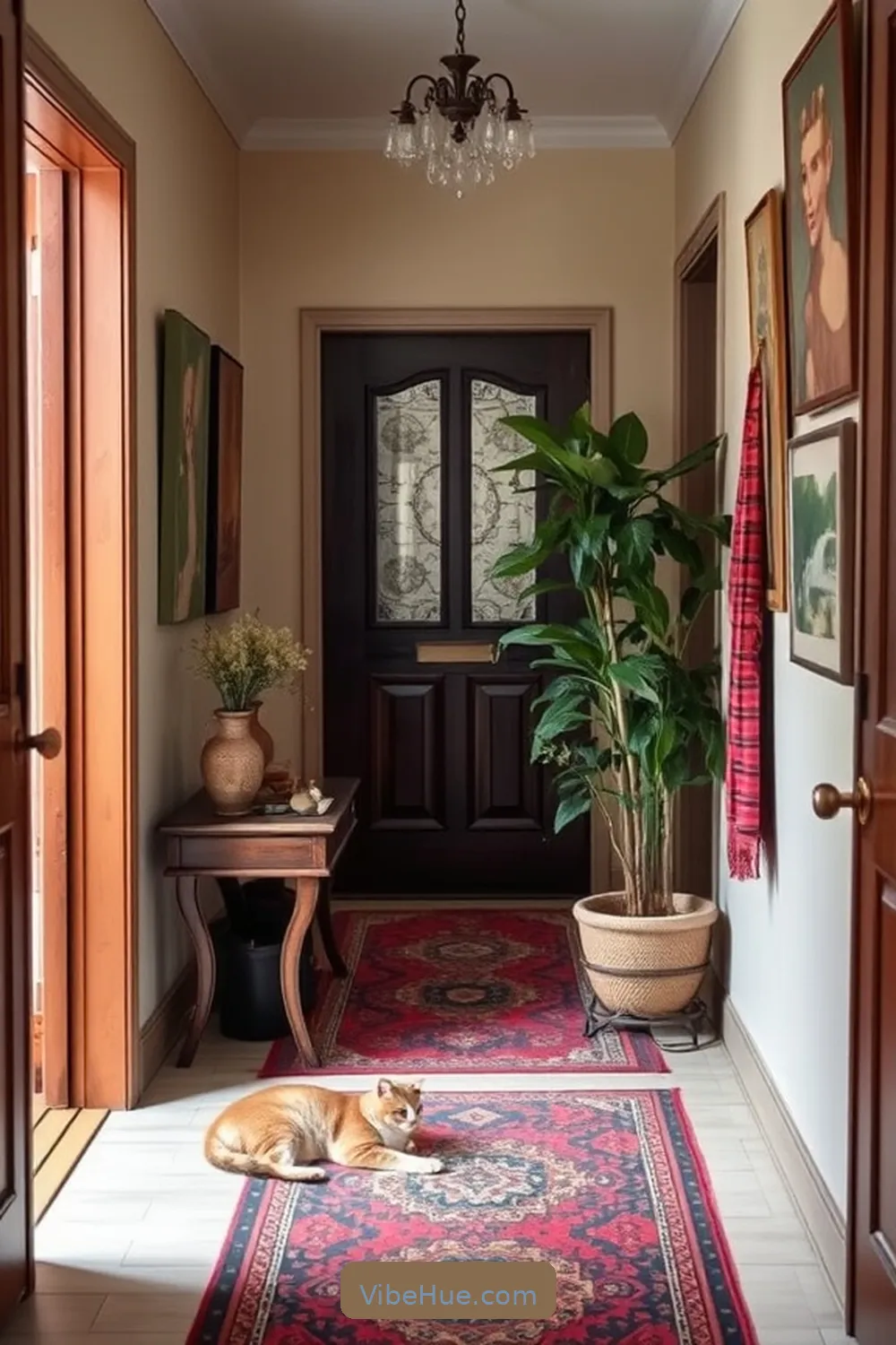 18 Ways to Create a Bohemian Style Winter Hallway 18 Personalize With Travel Mementos for 18 Ways to Create a Bohemian Style Winter Hallway