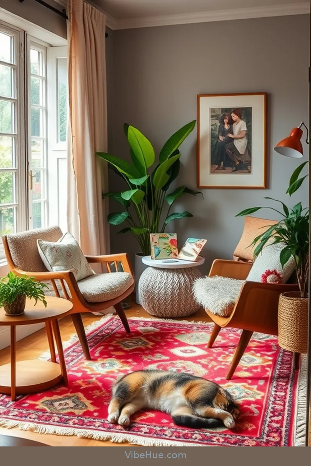18 Ways to Create a Spring Library in Mid-Century Modern Style 9 Create Cozy Reading Nooks for 18 Ways to Create a Spring Library in Mid-Century Modern Style