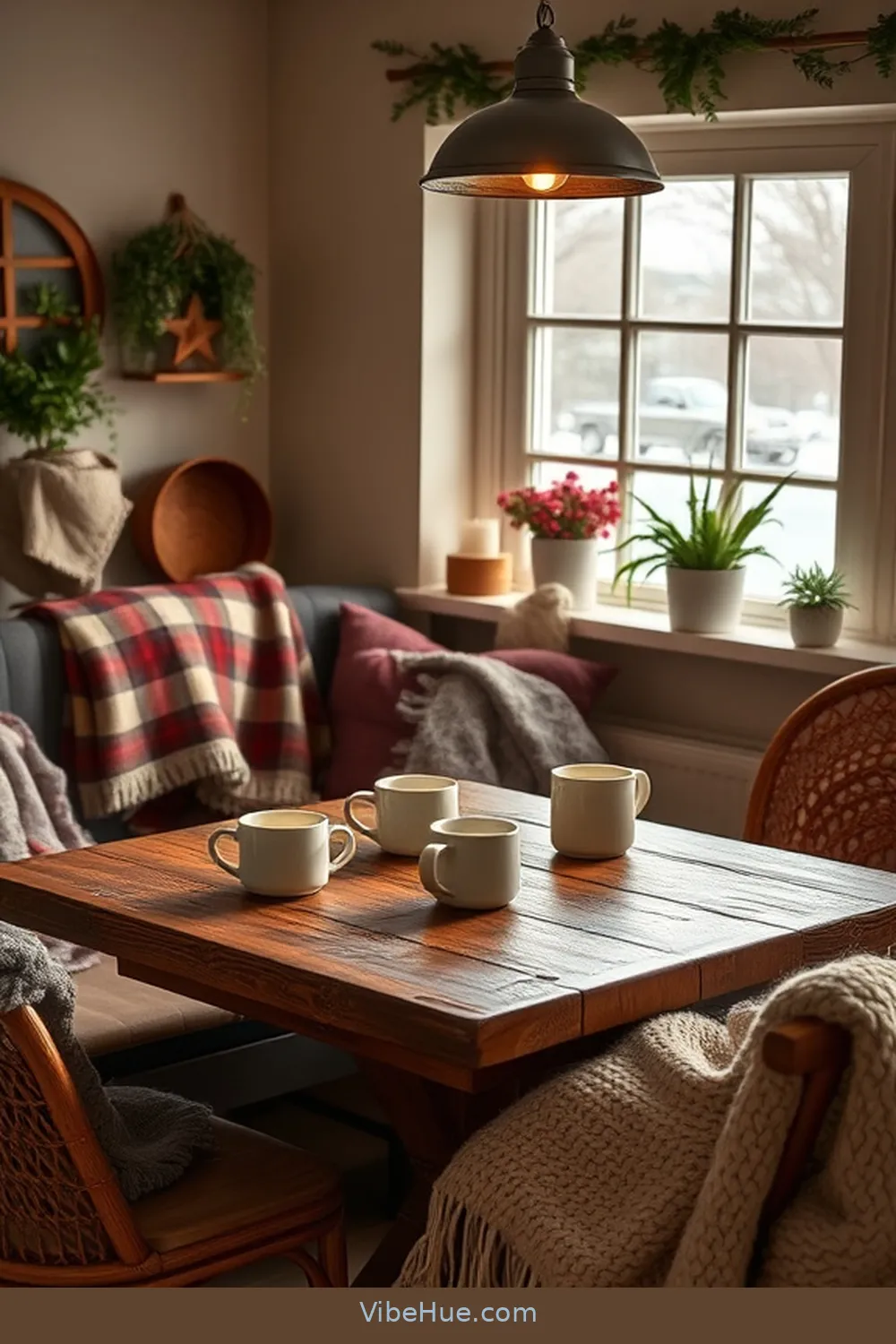 19 Cozy Ideas for a Winter Kitchen in Modern Farmhouse Style 15 Cozy Nooks for Hot Beverages for 19 Cozy Ideas for a Winter Kitchen in Modern Farmhouse Style