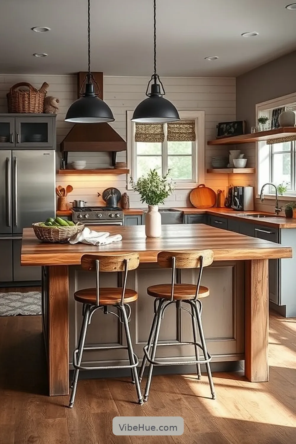 19 Cozy Ideas for a Winter Kitchen in Modern Farmhouse Style 18 Multi-Functional Furniture for 19 Cozy Ideas for a Winter Kitchen in Modern Farmhouse Style