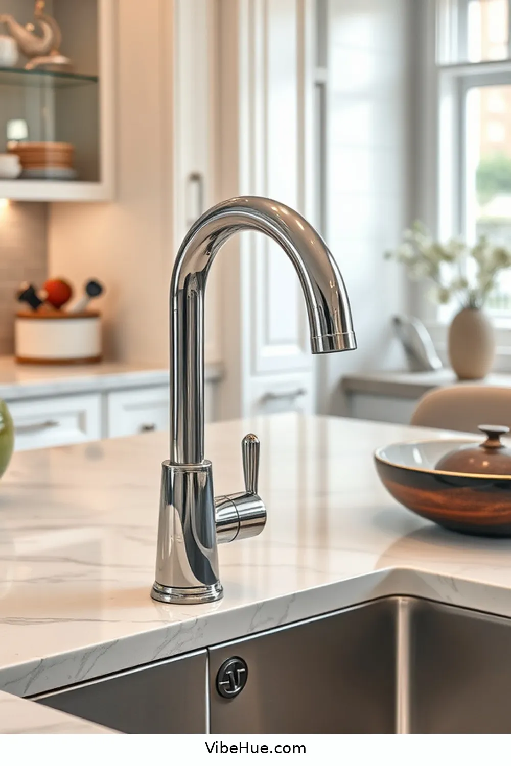 Eye-Catching Faucets for 19 Essential Elements for Year-Round Kitchen Modern Glam Style