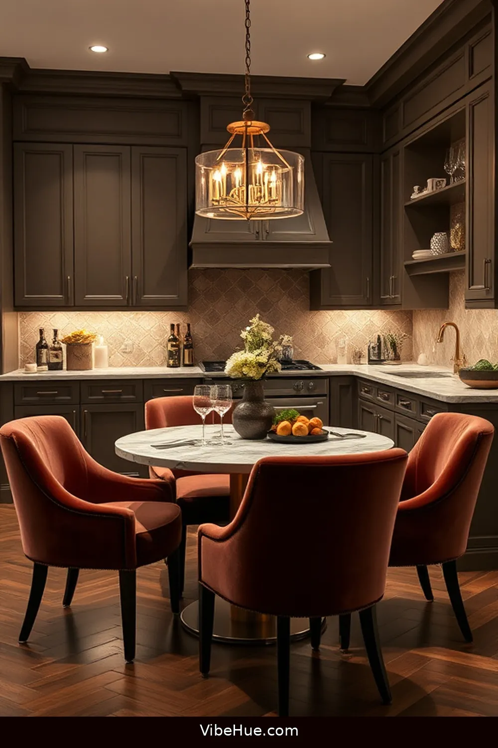 Plush Seating Areas for 19 Essential Elements for Year-Round Kitchen Modern Glam Style