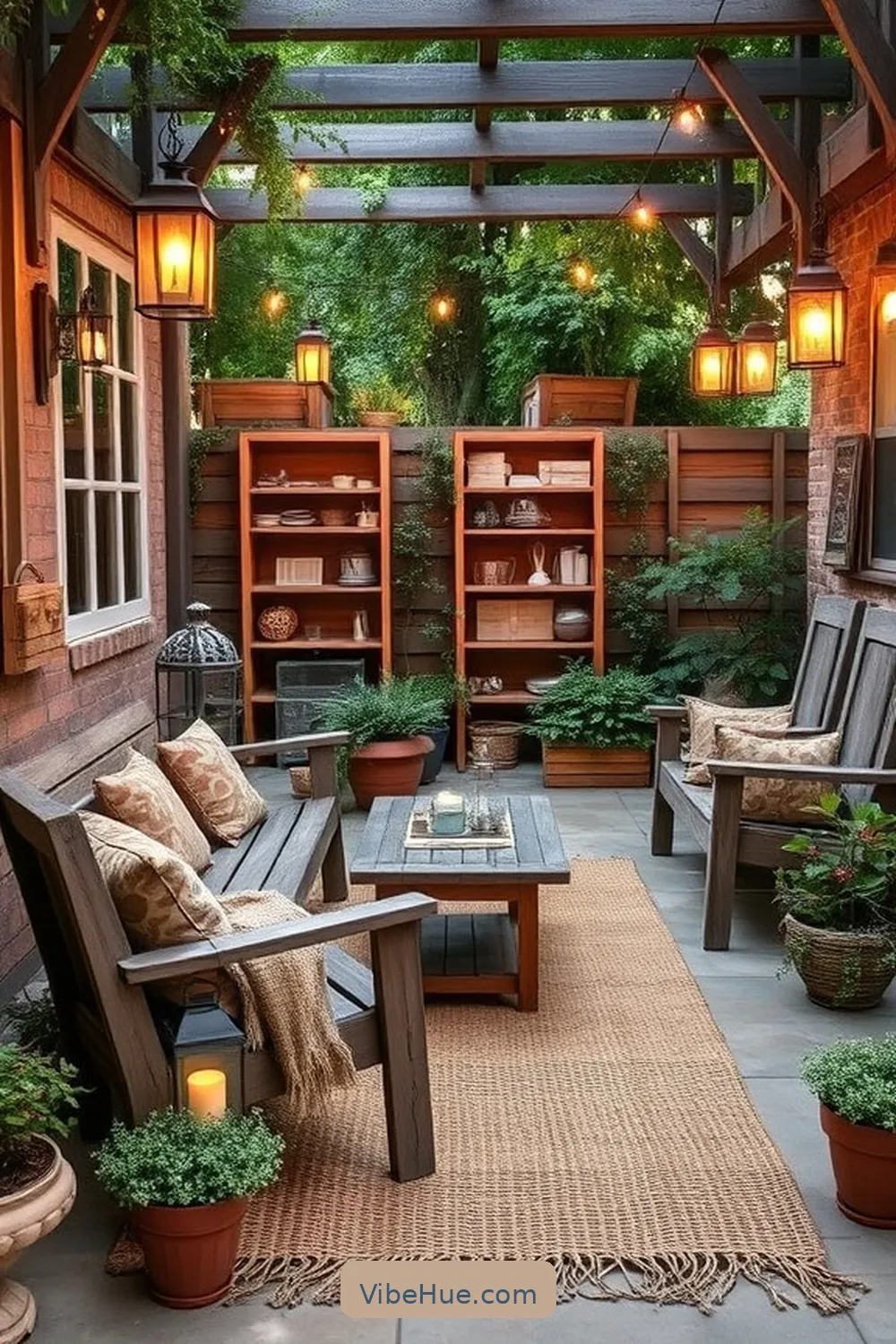 19 Tips for Year-Round Rustic Style Outdoor Patio Design 10 Choose Rustic Decor Accents for 19 Tips for Year-Round Rustic Style Outdoor Patio Design