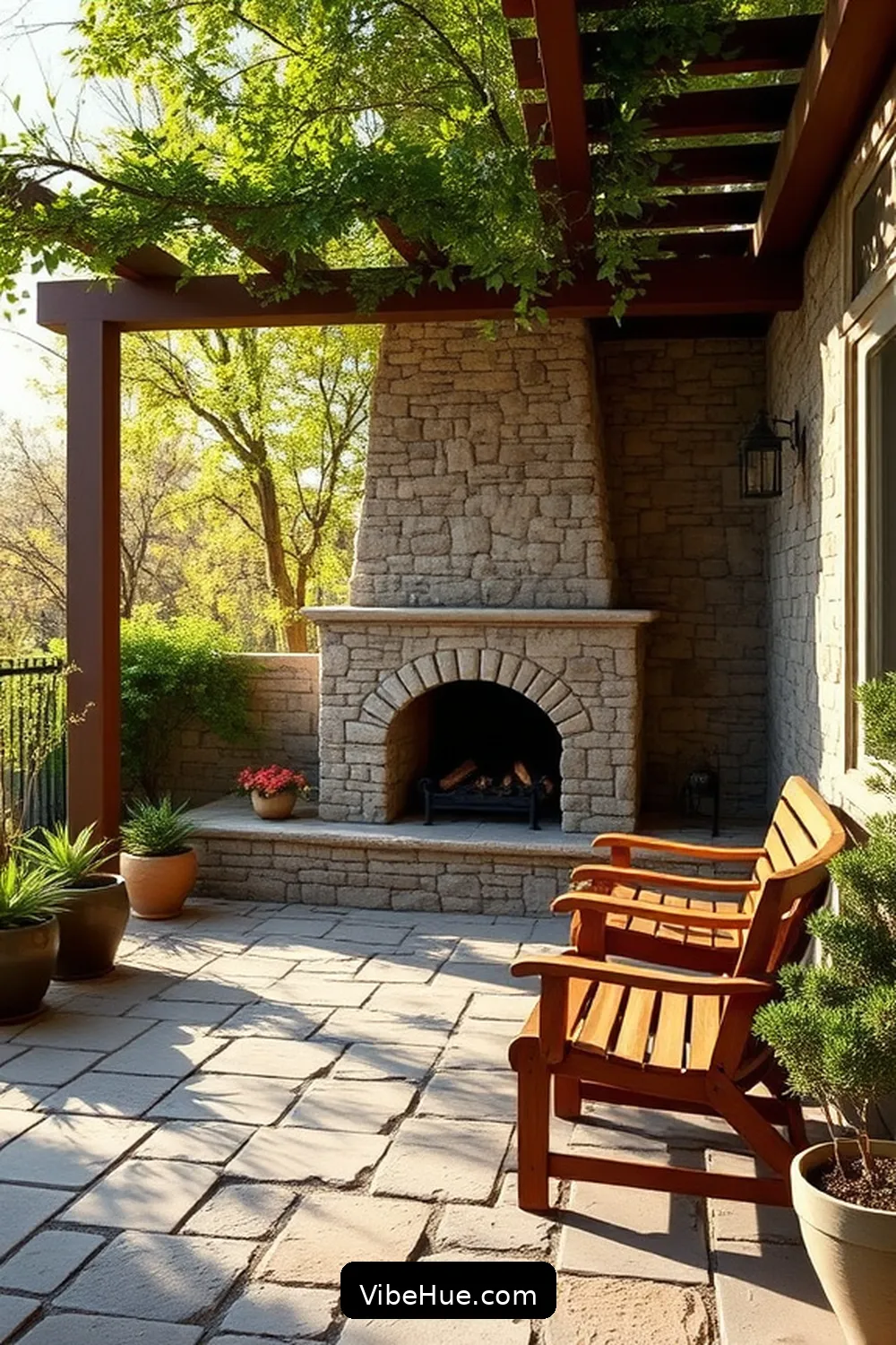 19 Tips for Year-Round Rustic Style Outdoor Patio Design 13 Incorporate Natural Stone Elements for 19 Tips for Year-Round Rustic Style Outdoor Patio Design