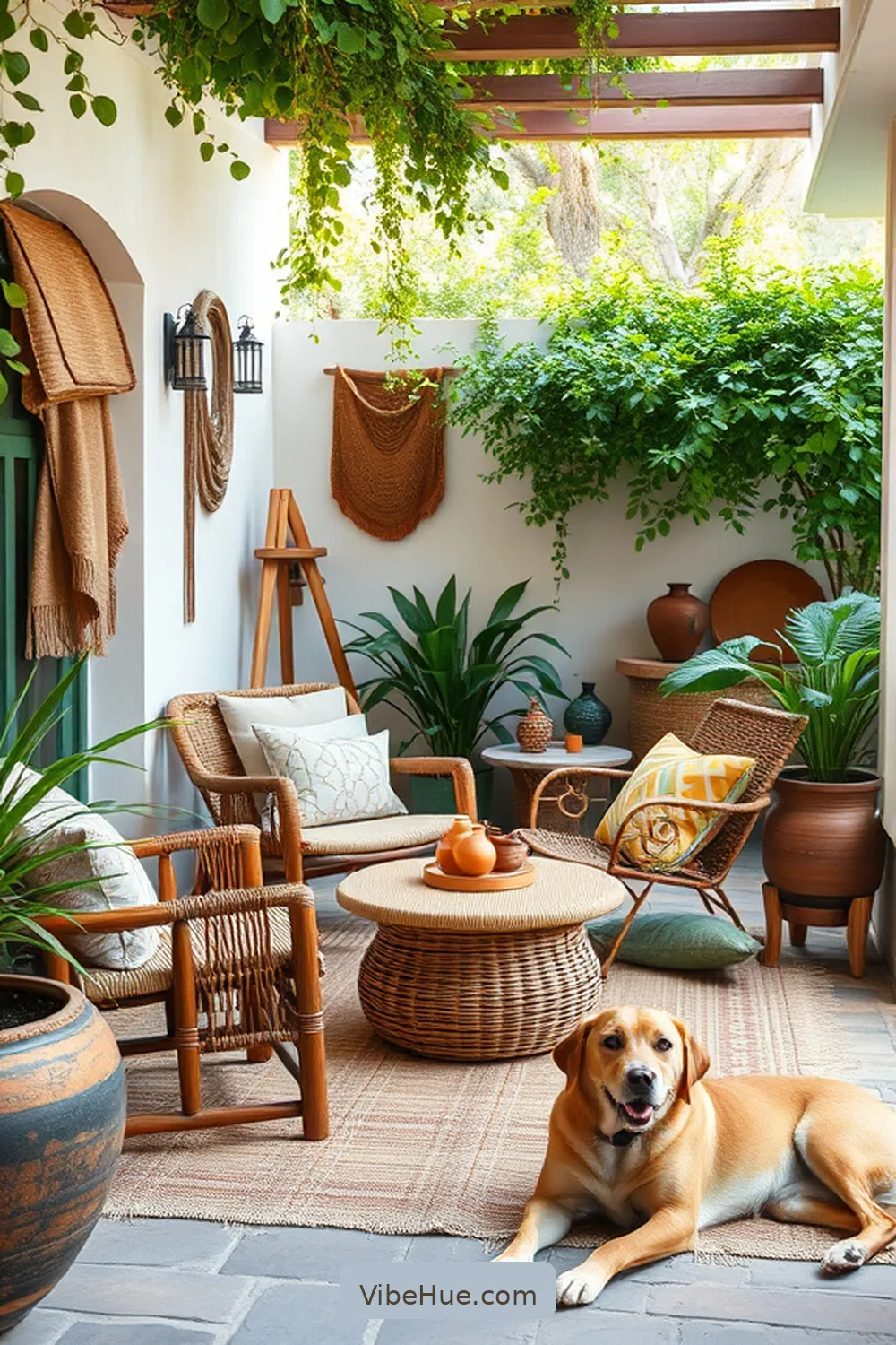 19 Tips for Year-Round Rustic Style Outdoor Patio Design 12 Use Handcrafted Items for 19 Tips for Year-Round Rustic Style Outdoor Patio Design