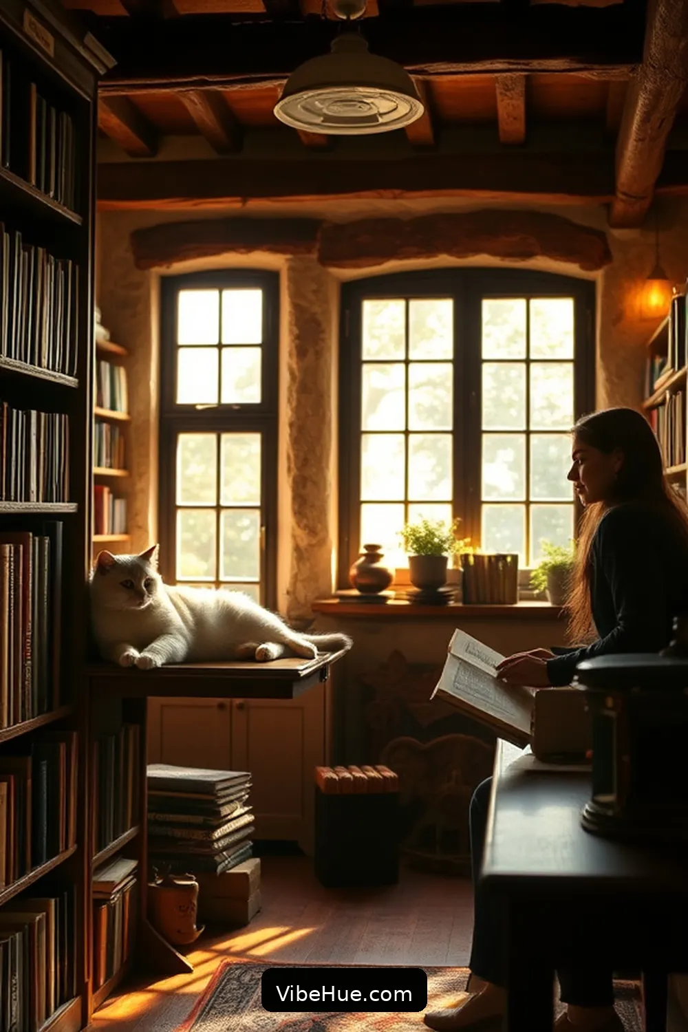 10. Incorporate Soft Lighting for 19 Ways to Create a Rustic Style Spring Library