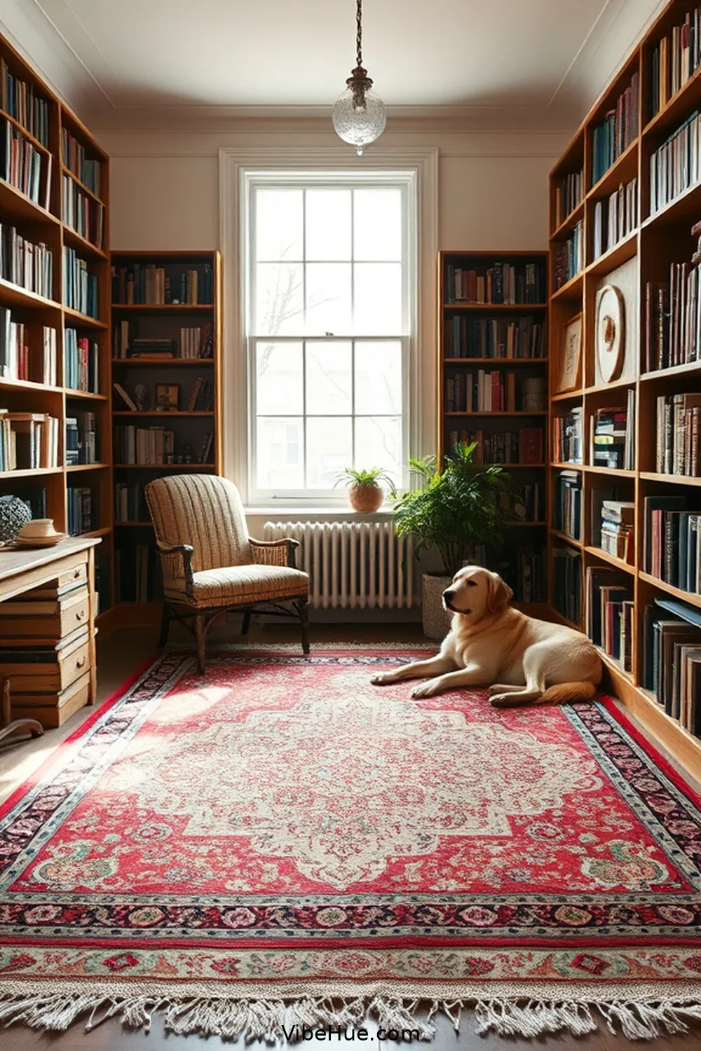 16. Use Layered Rugs for 19 Ways to Create a Rustic Style Spring Library