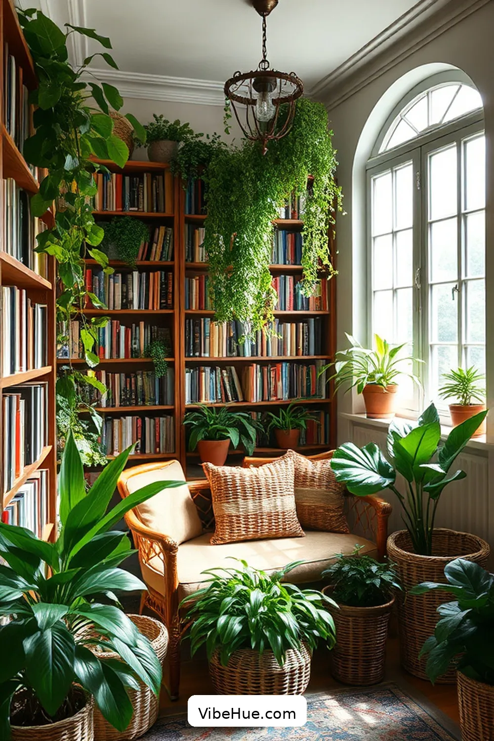 18. Incorporate Natural Elements for 19 Ways to Create a Rustic Style Spring Library