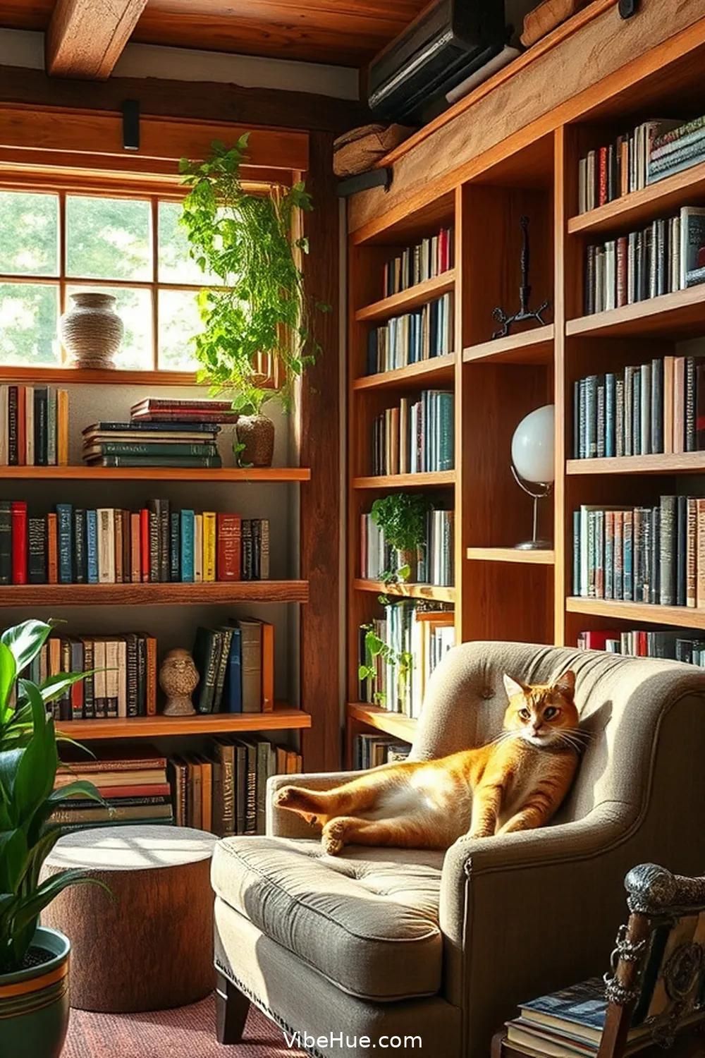 2. Incorporate Reclaimed Wood for 19 Ways to Create a Rustic Style Spring Library