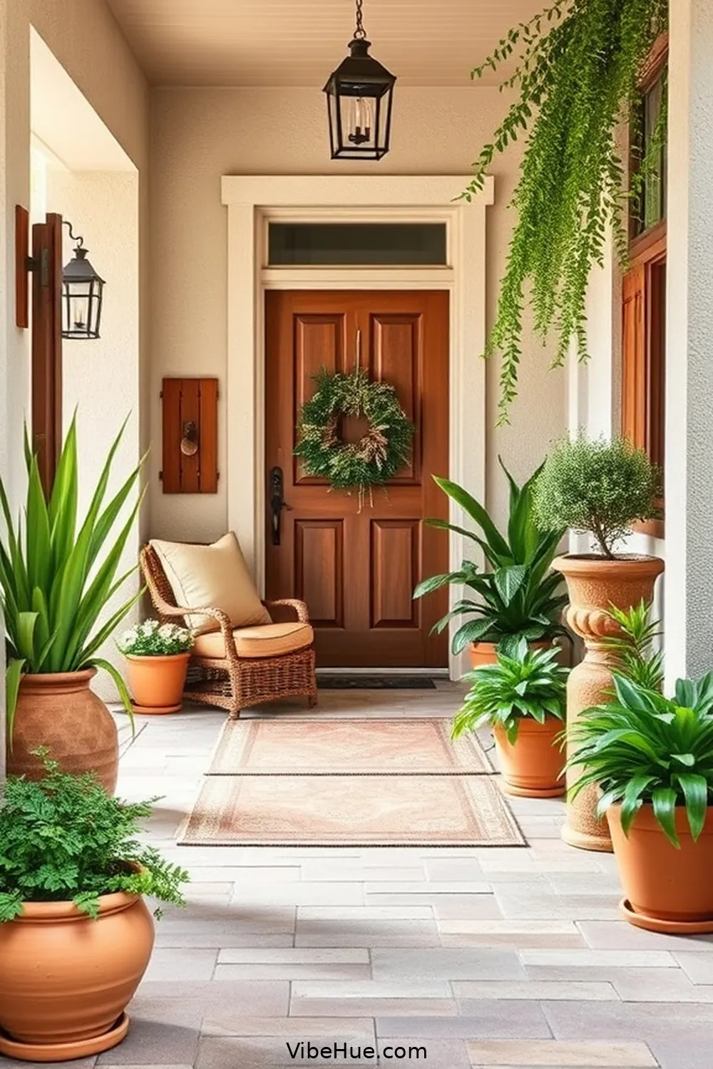 19 Ways to Create a Rustic Summer Entryway Style 4 Use Earthy Color Palettes for 19 Ways to Create a Rustic Summer Entryway Style