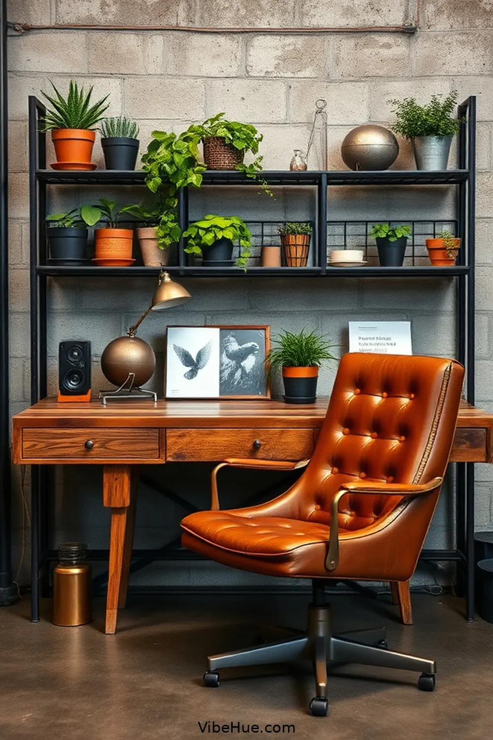 19 Ways to Refresh Your Spring Home Office With Industrial Style 4 Select Vintage Industrial Furniture for 19 Ways to Refresh Your Spring Home Office With Industrial Style