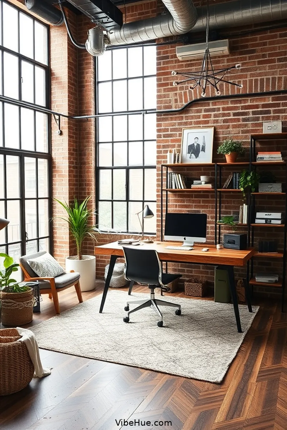 19 Ways to Refresh Your Spring Home Office With Industrial Style 18 Utilize Multi-functional Furniture for 19 Ways to Refresh Your Spring Home Office With Industrial Style