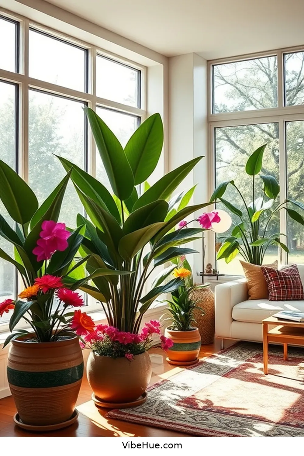 19 Ways to Style Your Living Room in Spring Mid-Century Modern Design 6 5. Add Natural Elements for 19 Ways to Style Your Living Room in Spring Mid-Century Modern Design