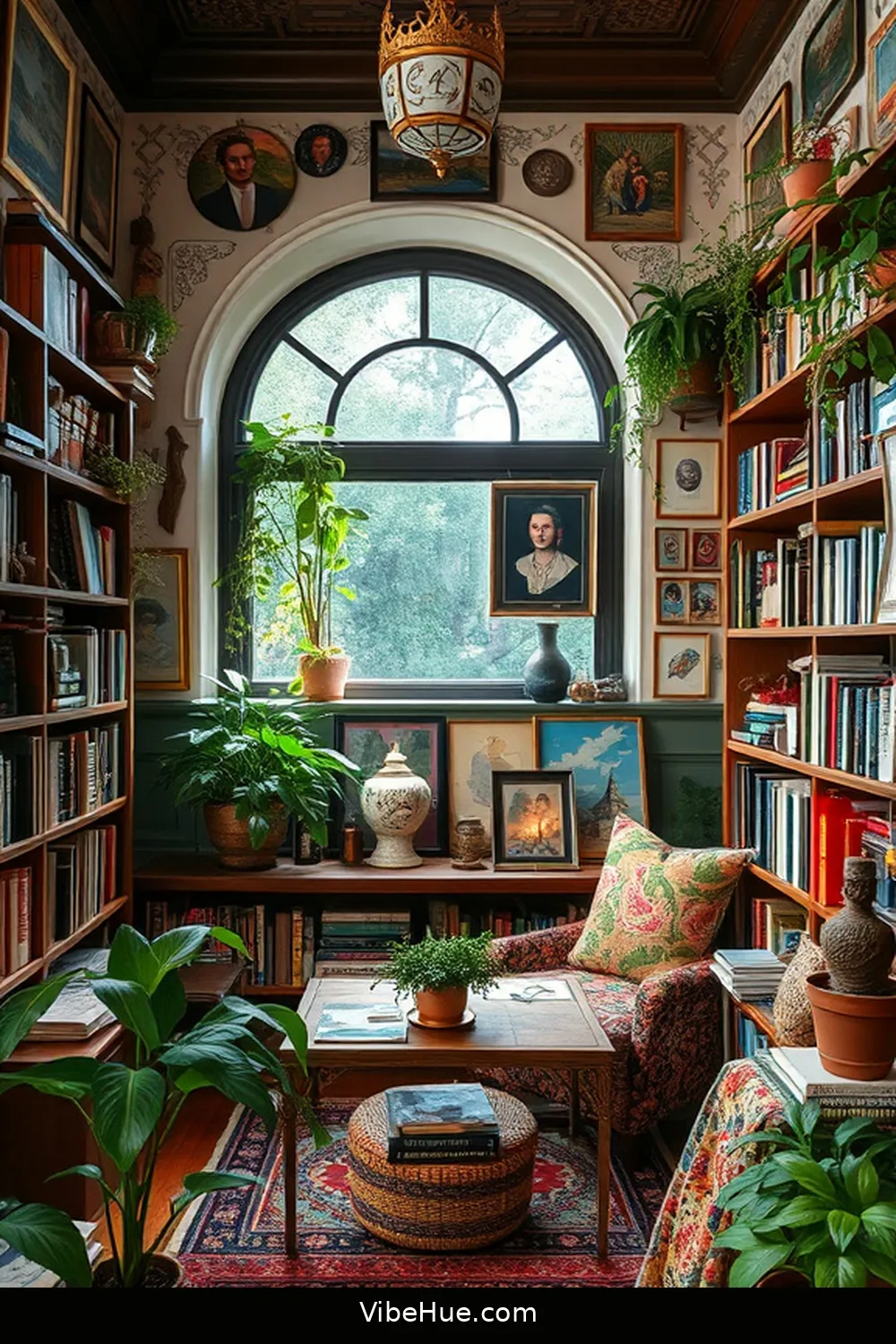 20 Bohemian Style Design Ideas for Your Spring Library 21 Personalize With Travel Finds and Souvenirs for 20 Bohemian Style Design Ideas for Your Spring Library