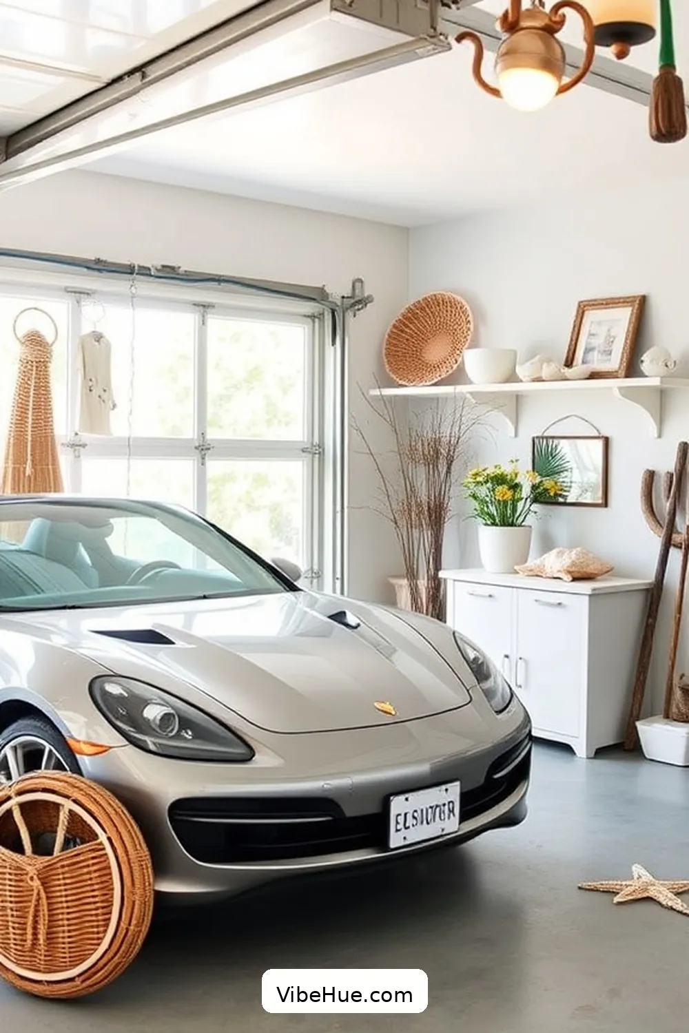 Decorate With Seashell Accents for 20 Coastal Style Ideas to Refresh Your Spring Garage