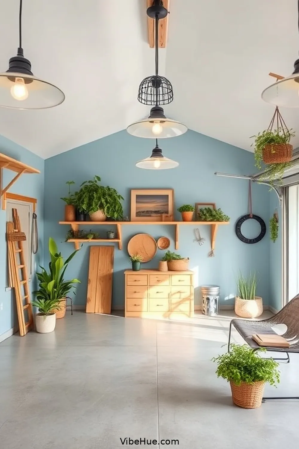 Install Soft Lighting to Create Ambiance for 20 Coastal Style Ideas to Refresh Your Spring Garage